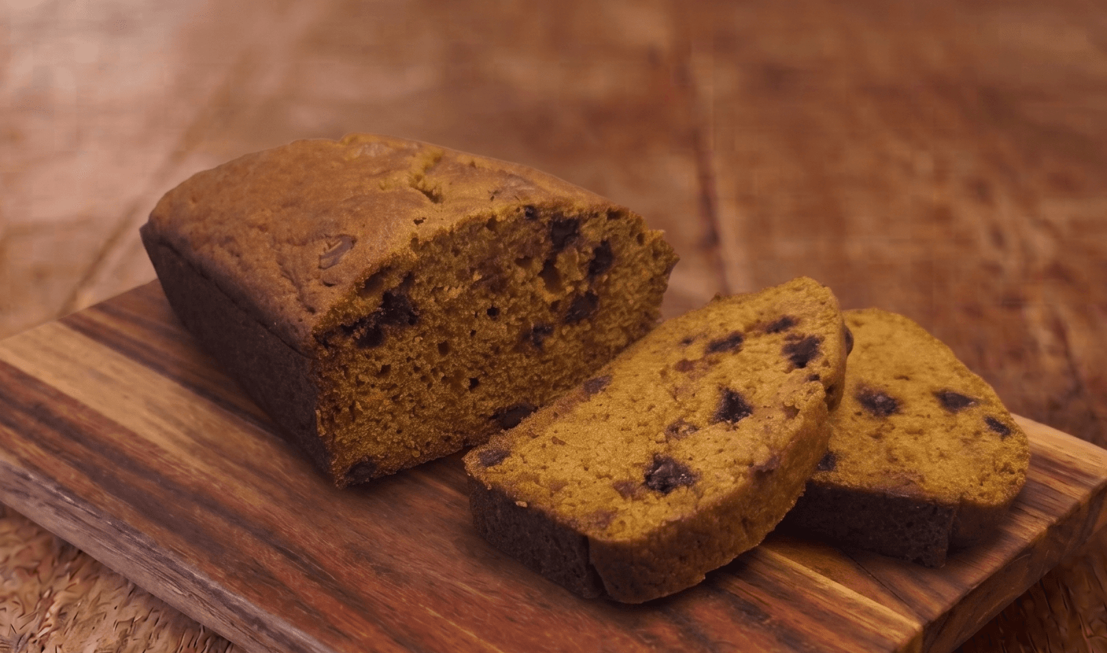 Pumpkin Chocolate Chip Bread